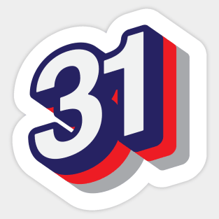 31 Sticker